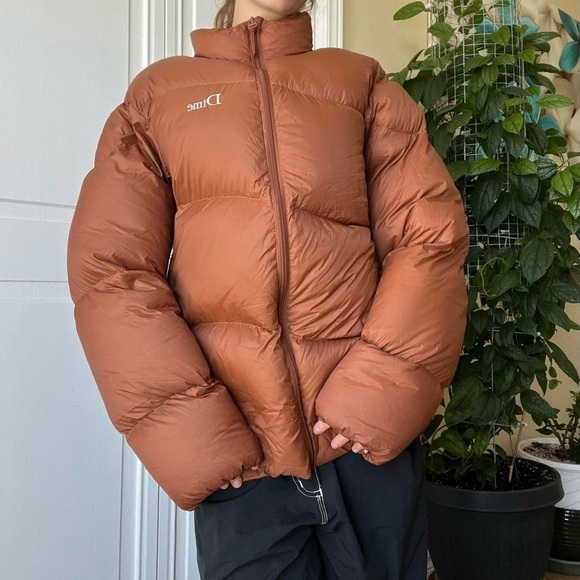 Dime Rust Puffer Jacket - Picture 8 of 9